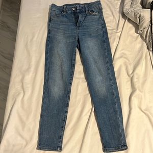 Curvy super high-rise cropped jegging